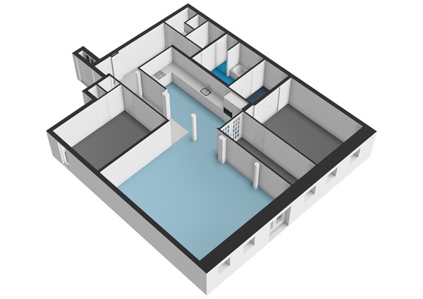 Floorplan - Wittenburgergracht 67, 1018 MX Amsterdam